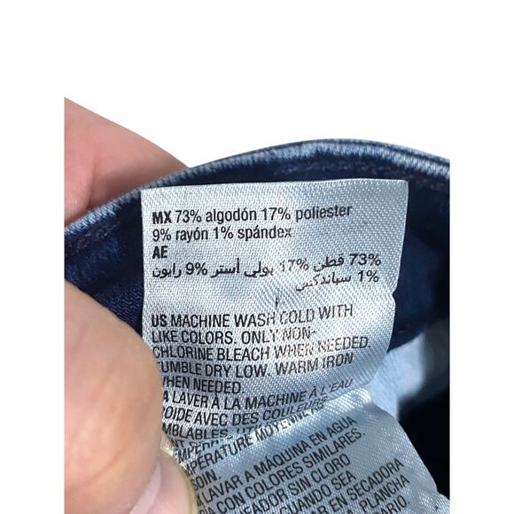 INC Denim High Rise Skinny Jeans Womens 6 Stretch Casual Classic Dark Indigo NWT - Picture 11 of 11